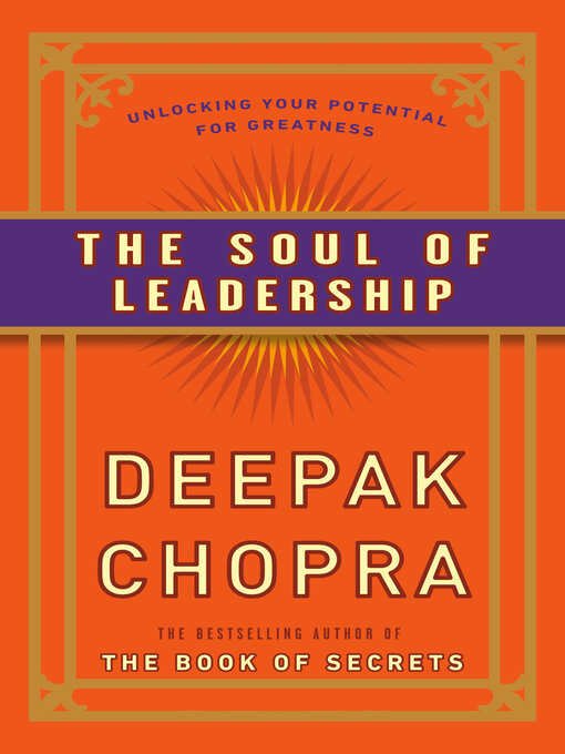 Cover image for The Soul of Leadership